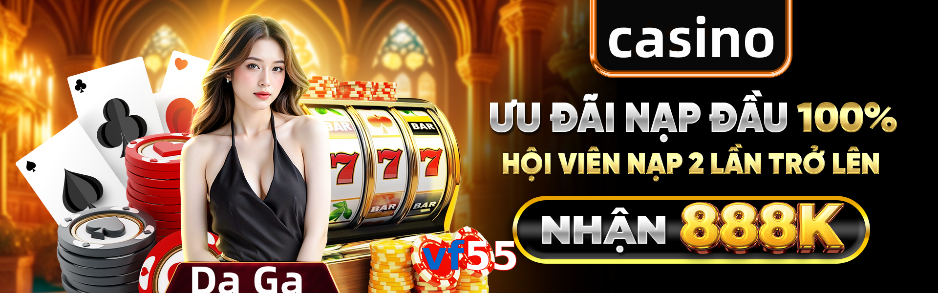 ☘️ Slots RTP cao + Vòng quay miễn phí! vf55